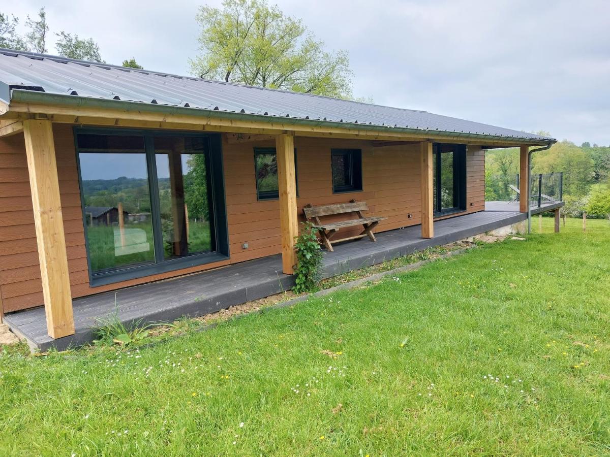 Chalet norvégien dans la forêt Wirwignes Exterior foto